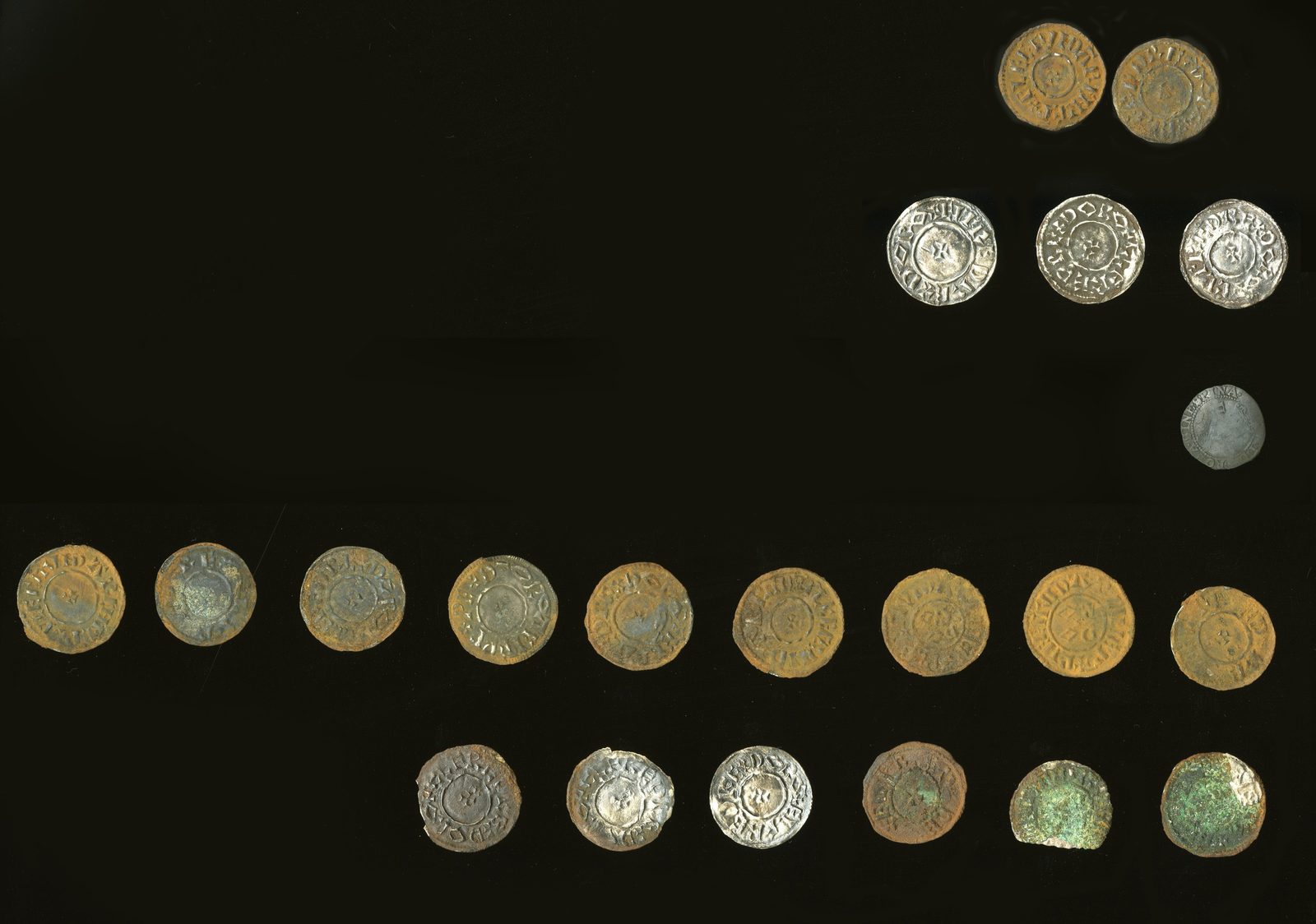 アルフレッド大王時代の銀貨群